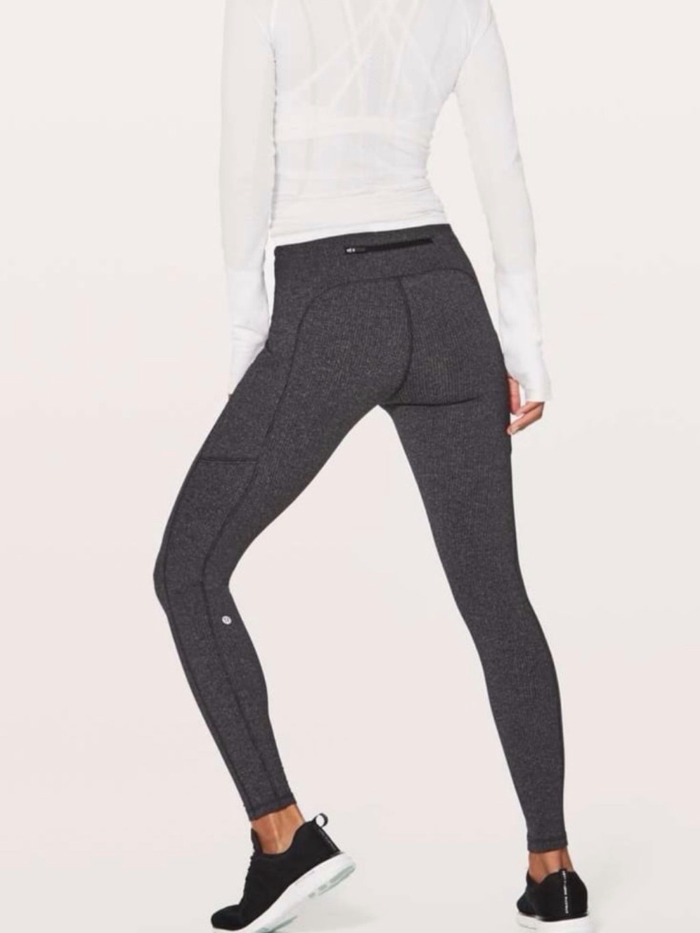 Lululemon Speed Up Tight Power Luxtreme Heather Grey